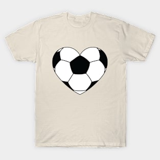 Football Heart T-Shirt